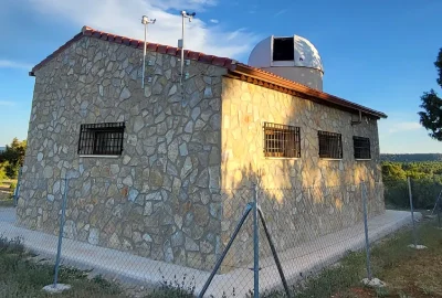Observatorio remoto en la serranía de Gredos